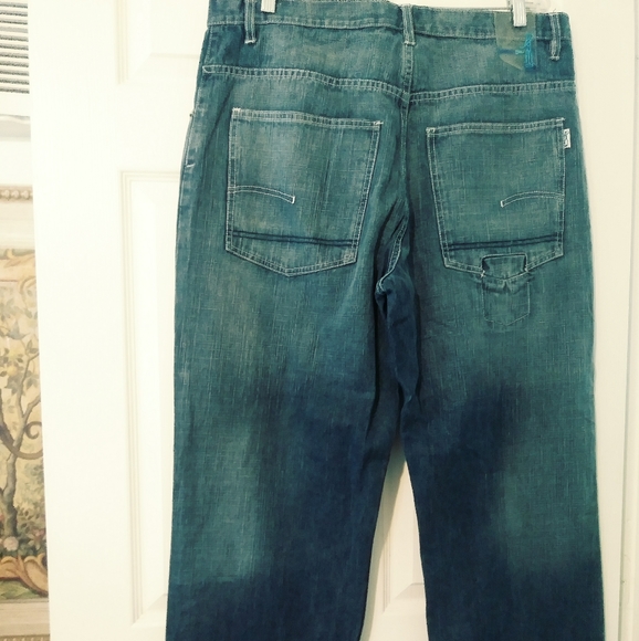 π΄π£A JEANUIN BLEU NEW! MEN JEANππ ππA FANTASTIC VINTAGE GIFT πππ₯Ύ - Picture 3 of 4